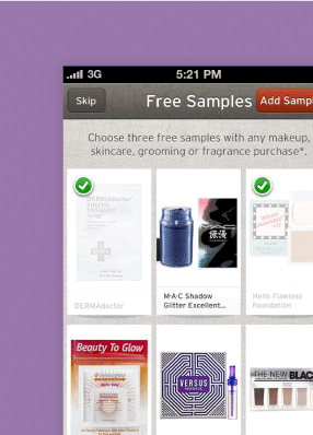 Nordstrom Free Samples iOS